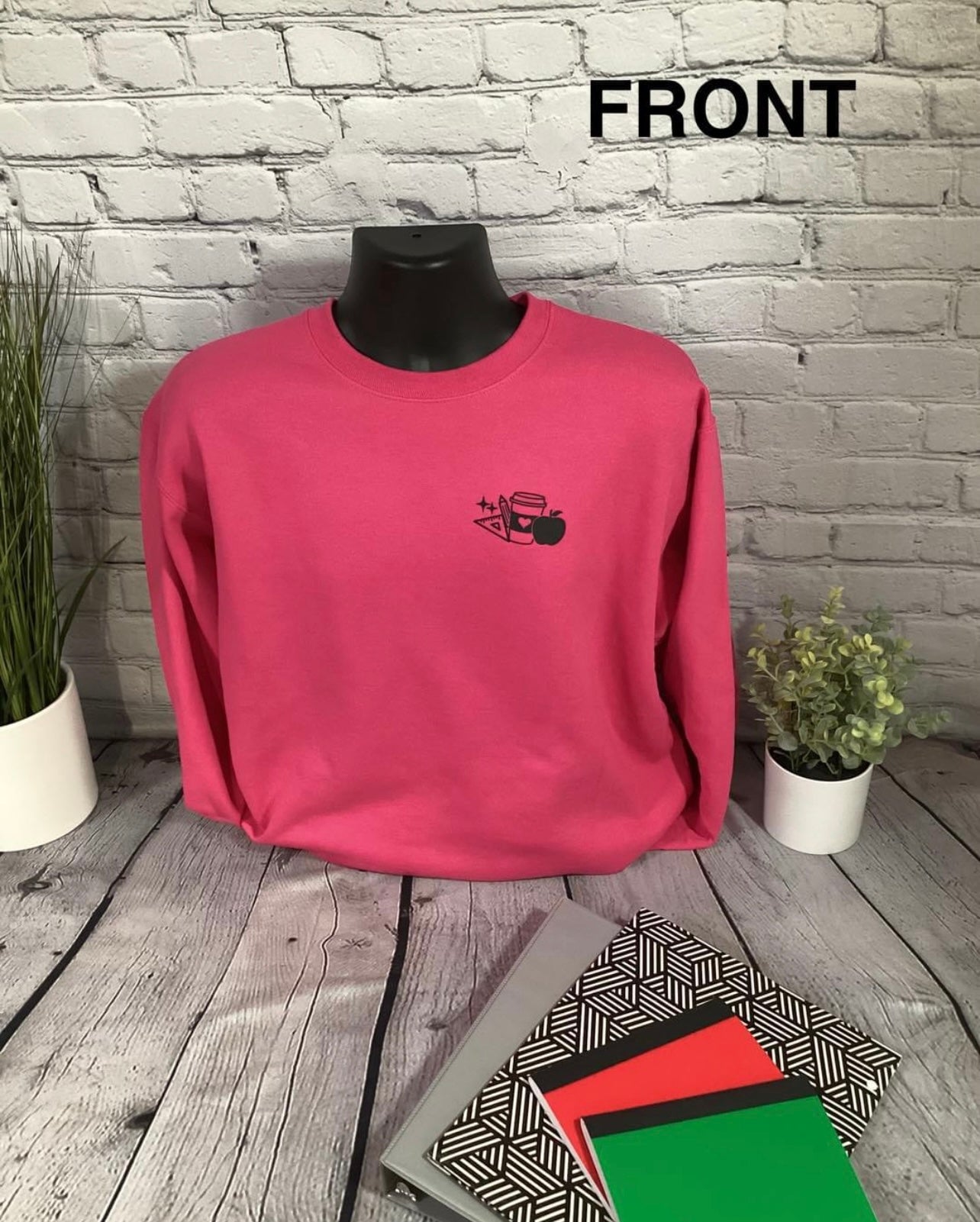 Teacher Life Crewneck Sweatshirt